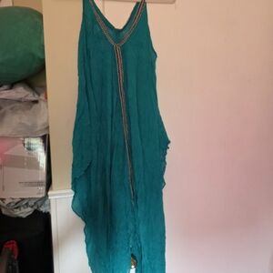 Teal Swim Cover Up